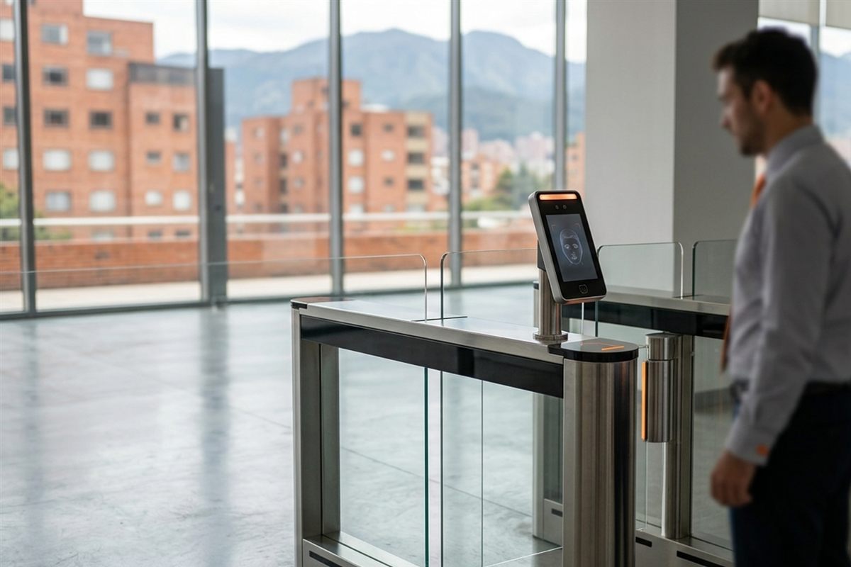 Control de acceso con huella o tarjeta