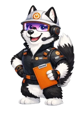 Dalia, la mascota husky y asistente virtual de WhatsApp de IRP-ONE